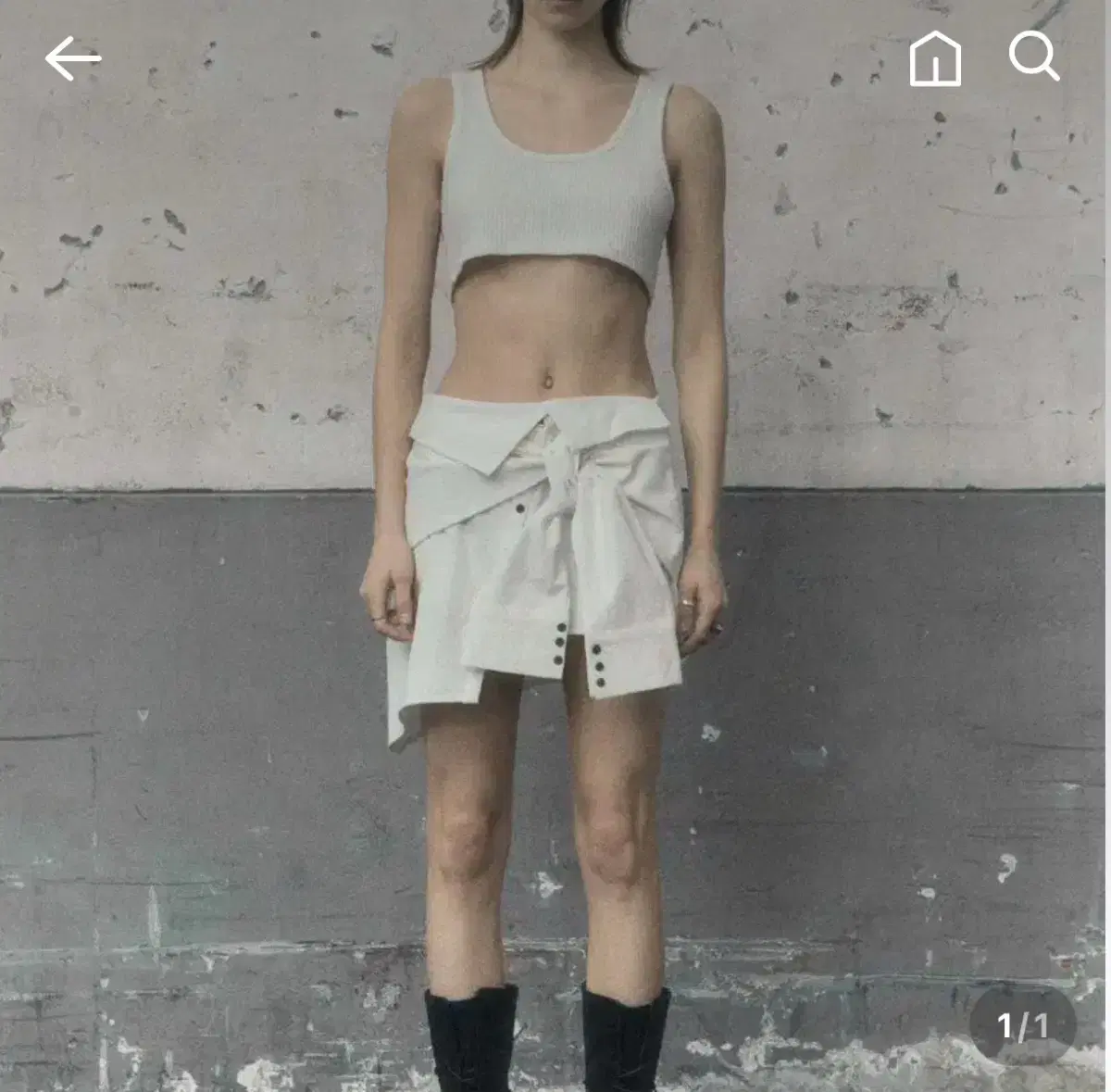 スカート BOHEMSEO bohemian seoul CROSSOVER SKIRT スカート BOHEMSEO